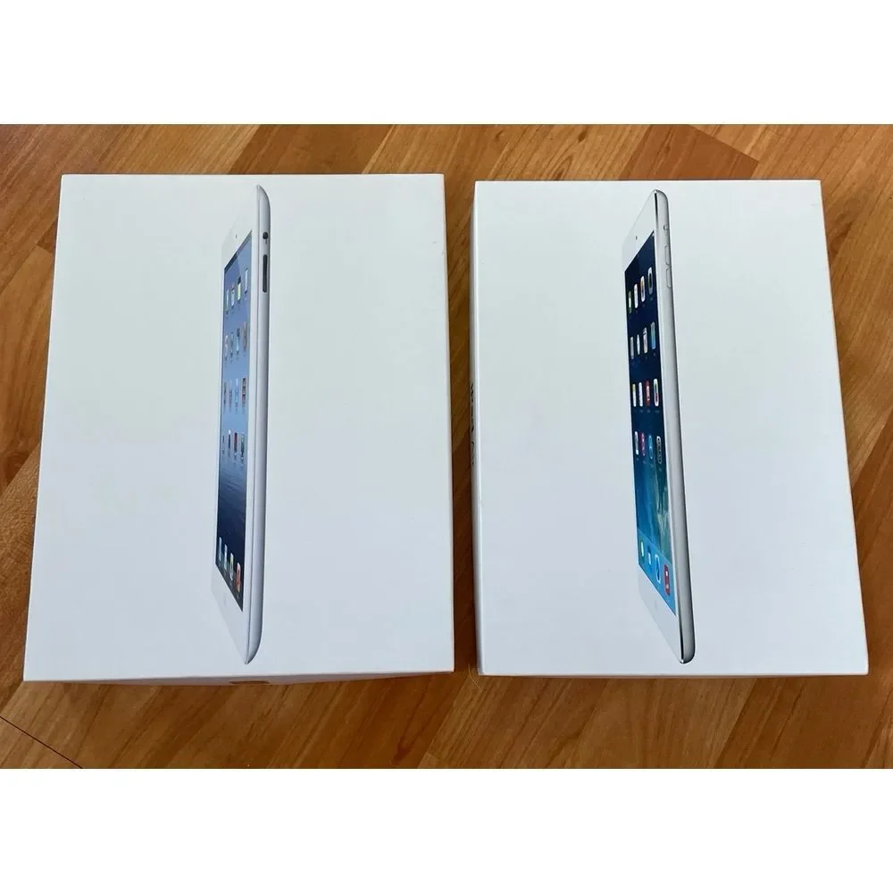 2 I‎ Pad empty boxes